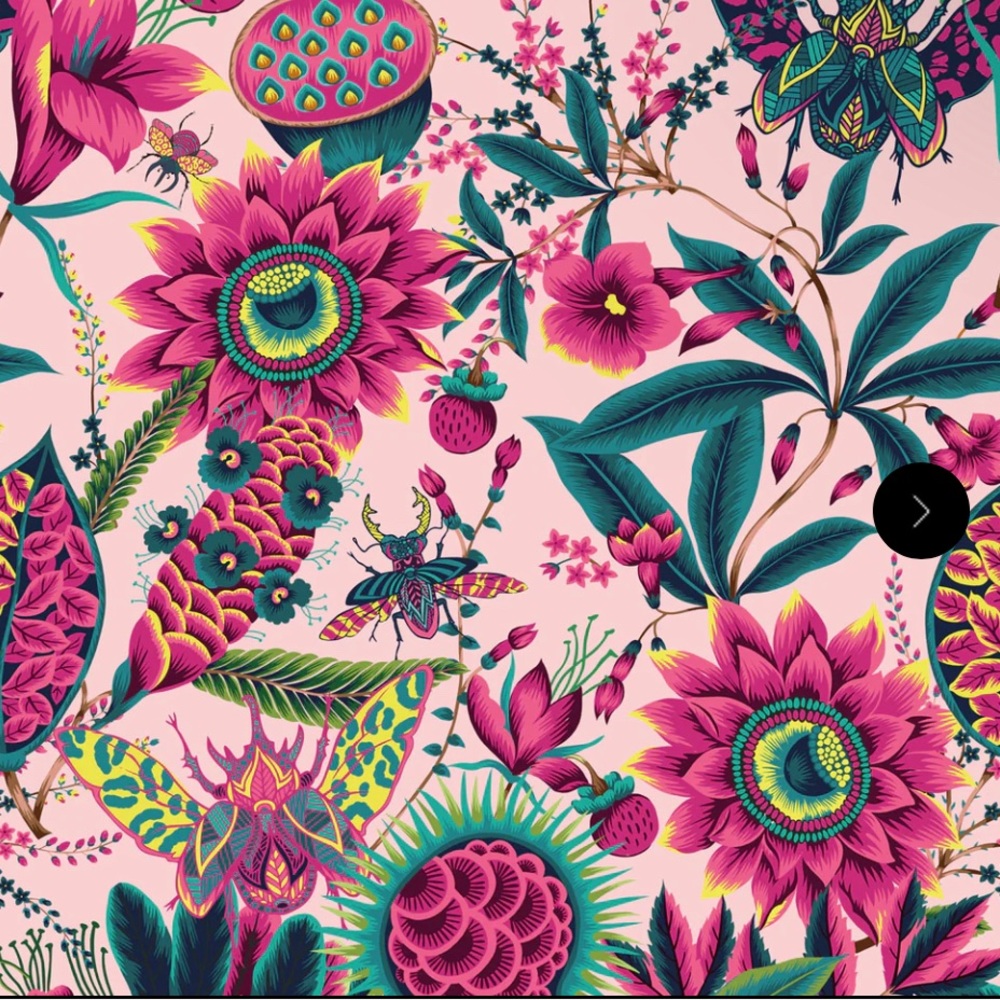 Monogramed fabric for Lauren